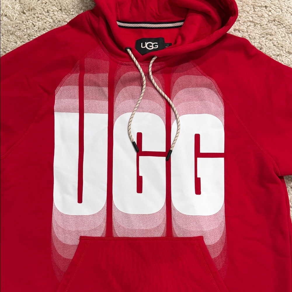 UGG Red Hoodie L